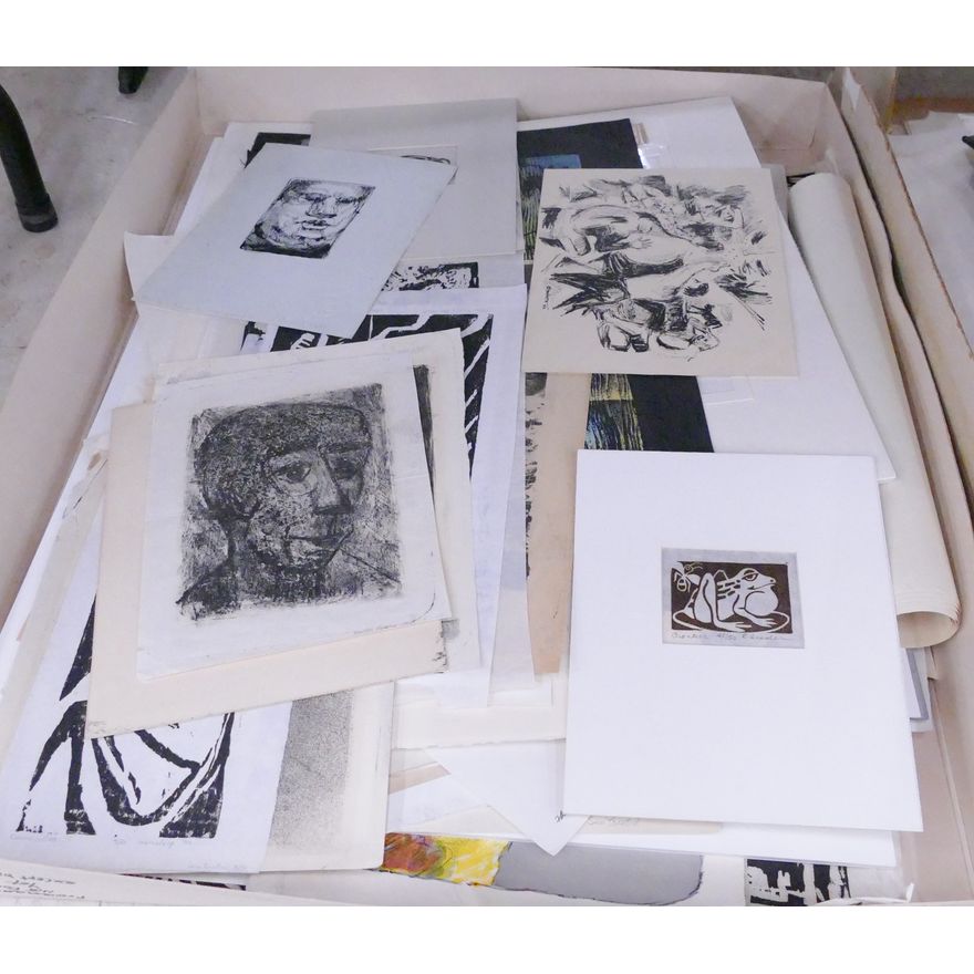 Large Box NW Art Prints and Collected Loose Artworks (TH)