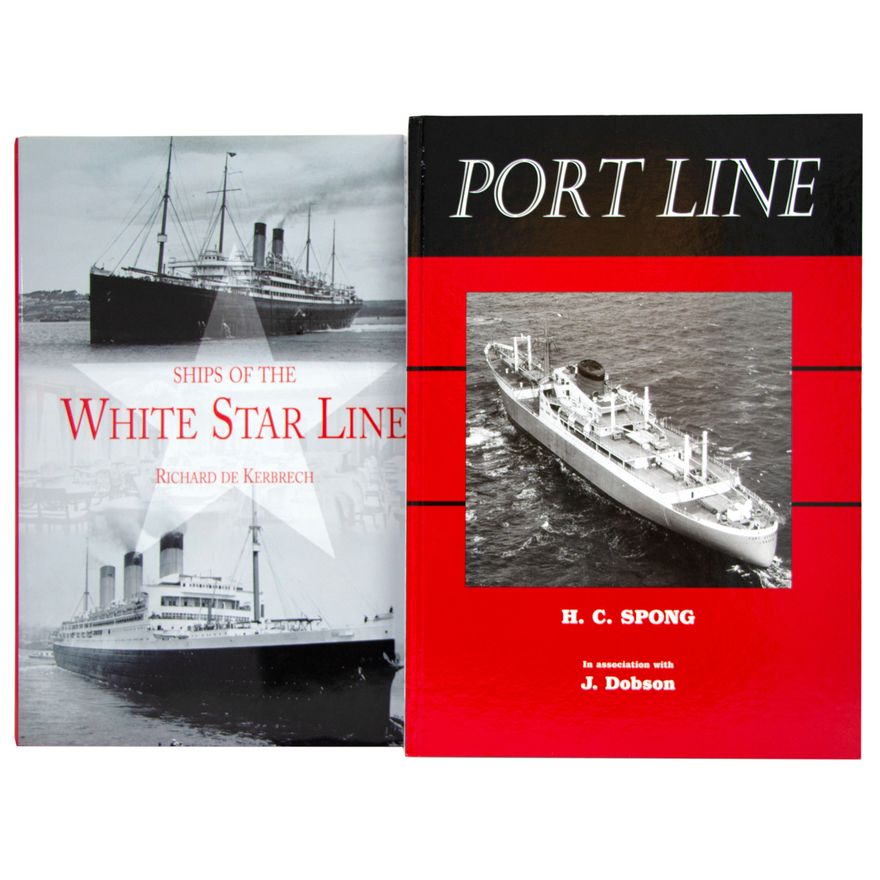 DE KERBRECH, RICHARD [2 titles], Ships of the White star Line.