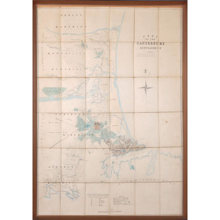 SAUNDERS, TRELAWNEY. WILLIAM [1821-1910], Part of the Canterbury Settlement.