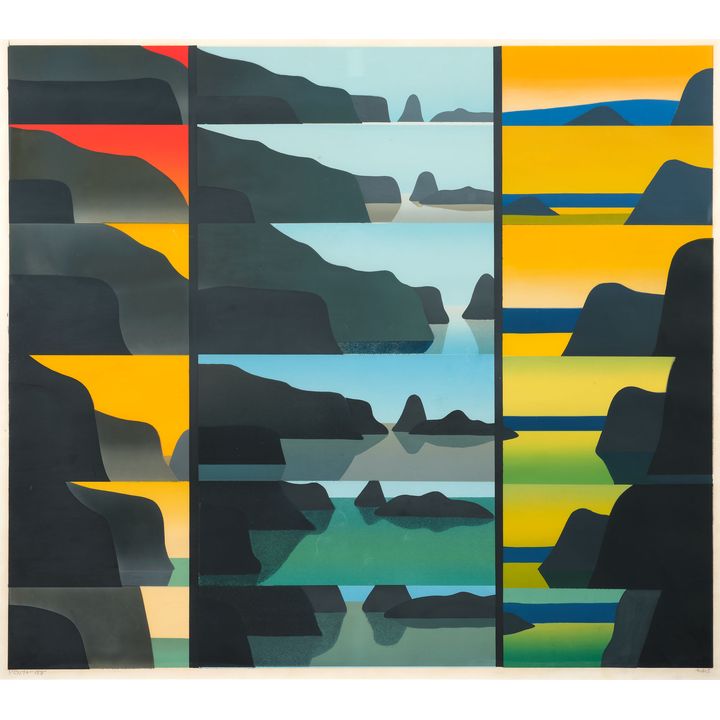 Michael Smither 'St Kilda Beach'