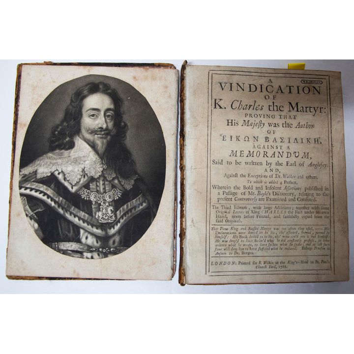 EARL OF ANGLESEY, A vindication of King Charles the Martyr: