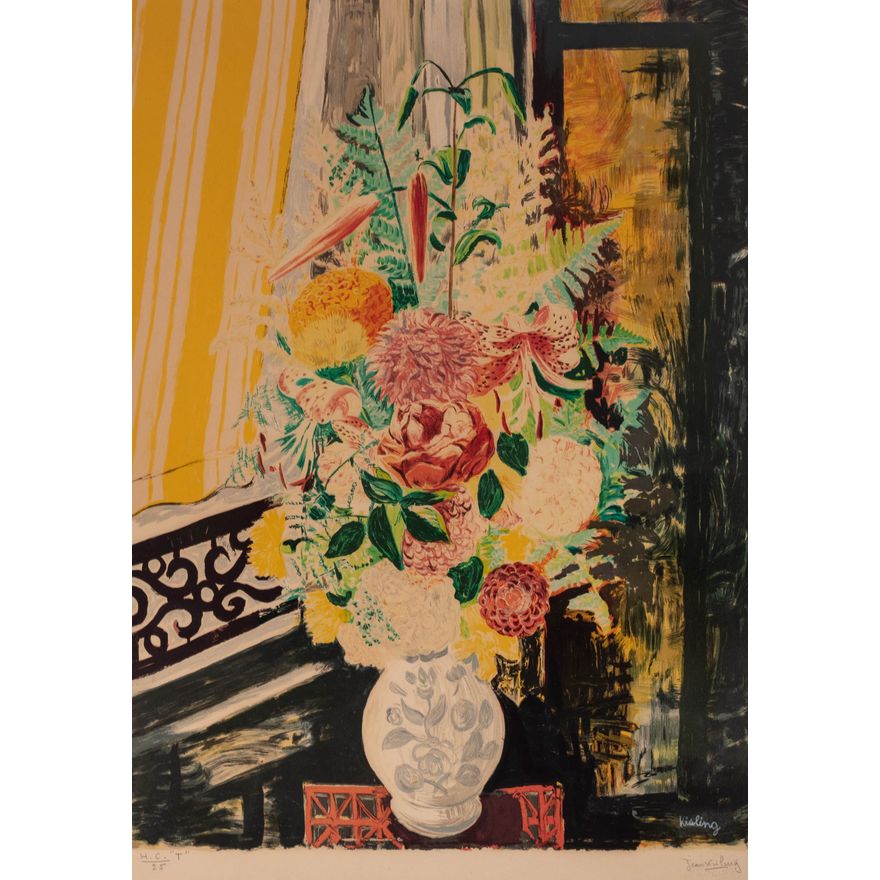 Mojżesz Kisling | Kwiaty w wazonie