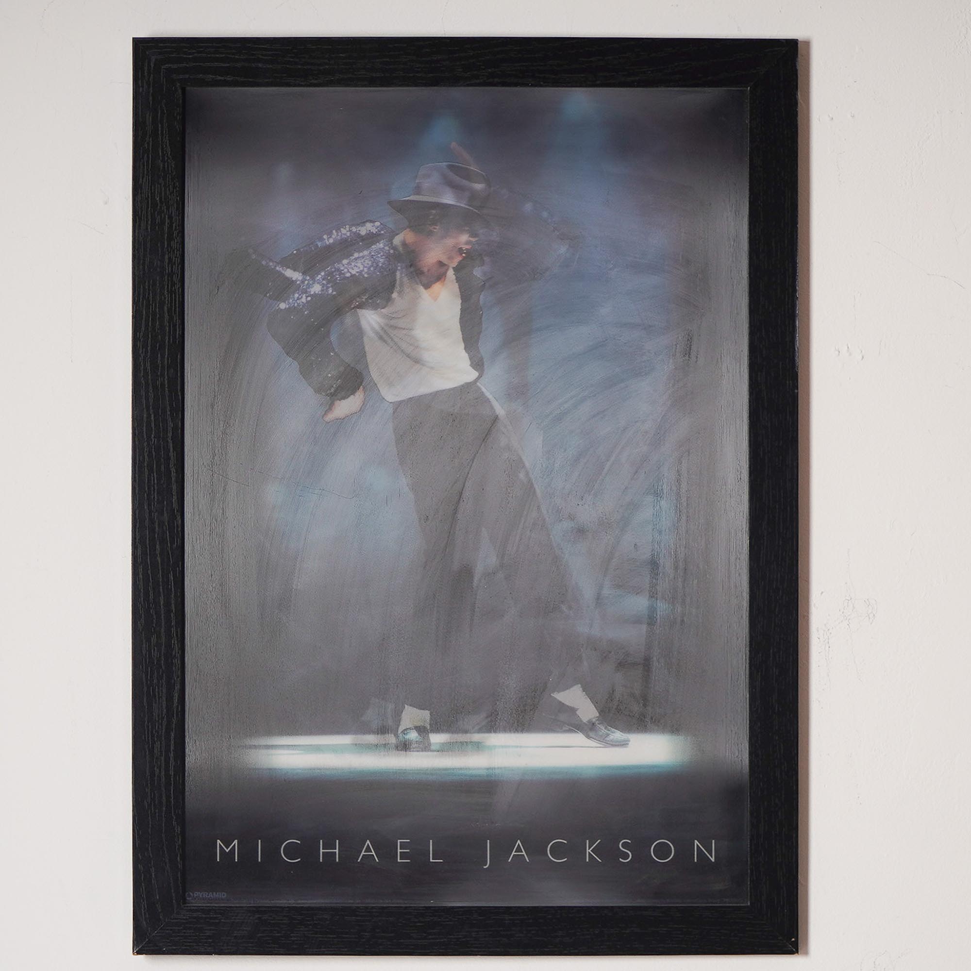 Michael Jackson Framed Holographic Lenticular Poster | Lion and