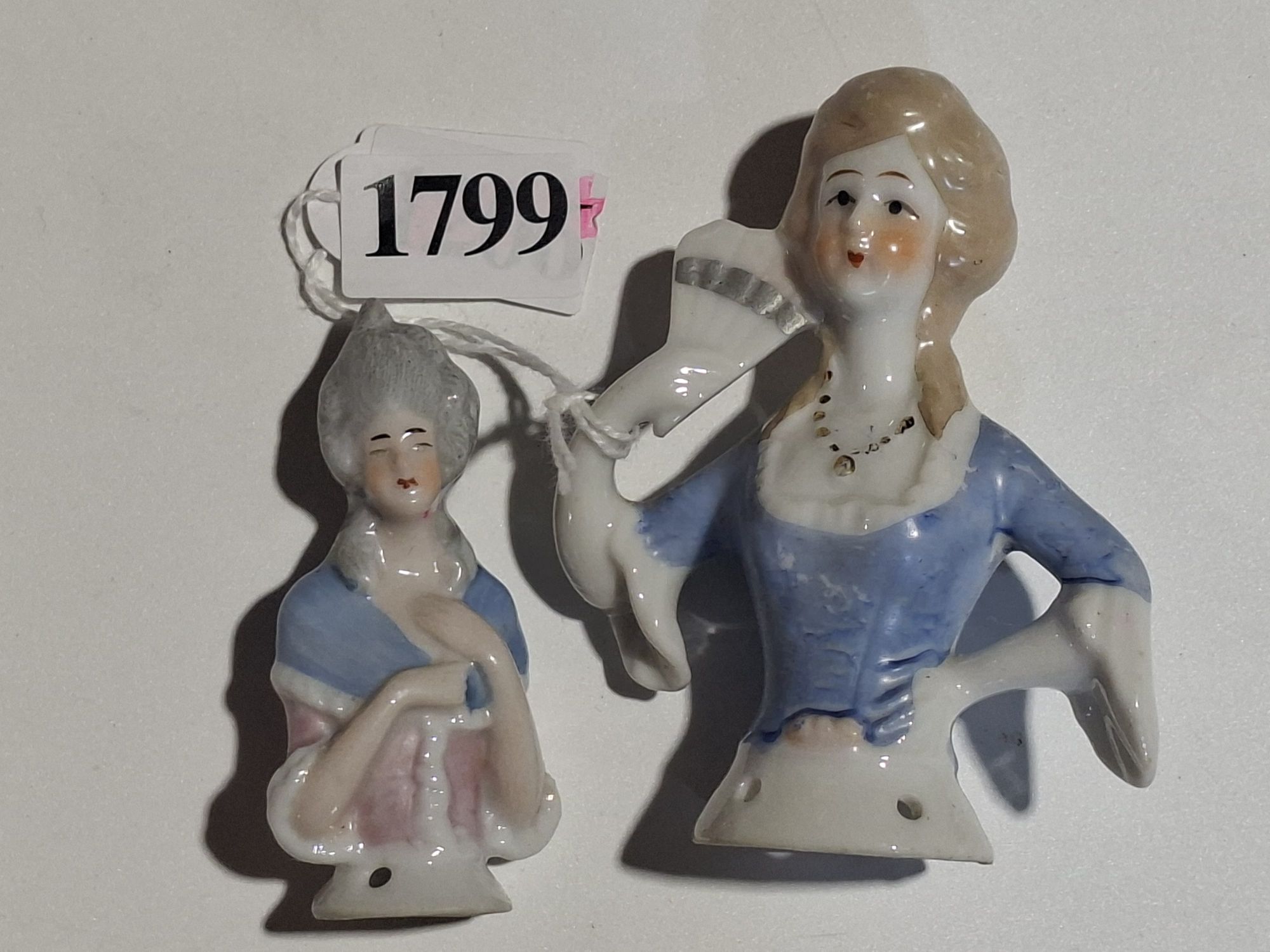 CERAMIC HALF DOLLS