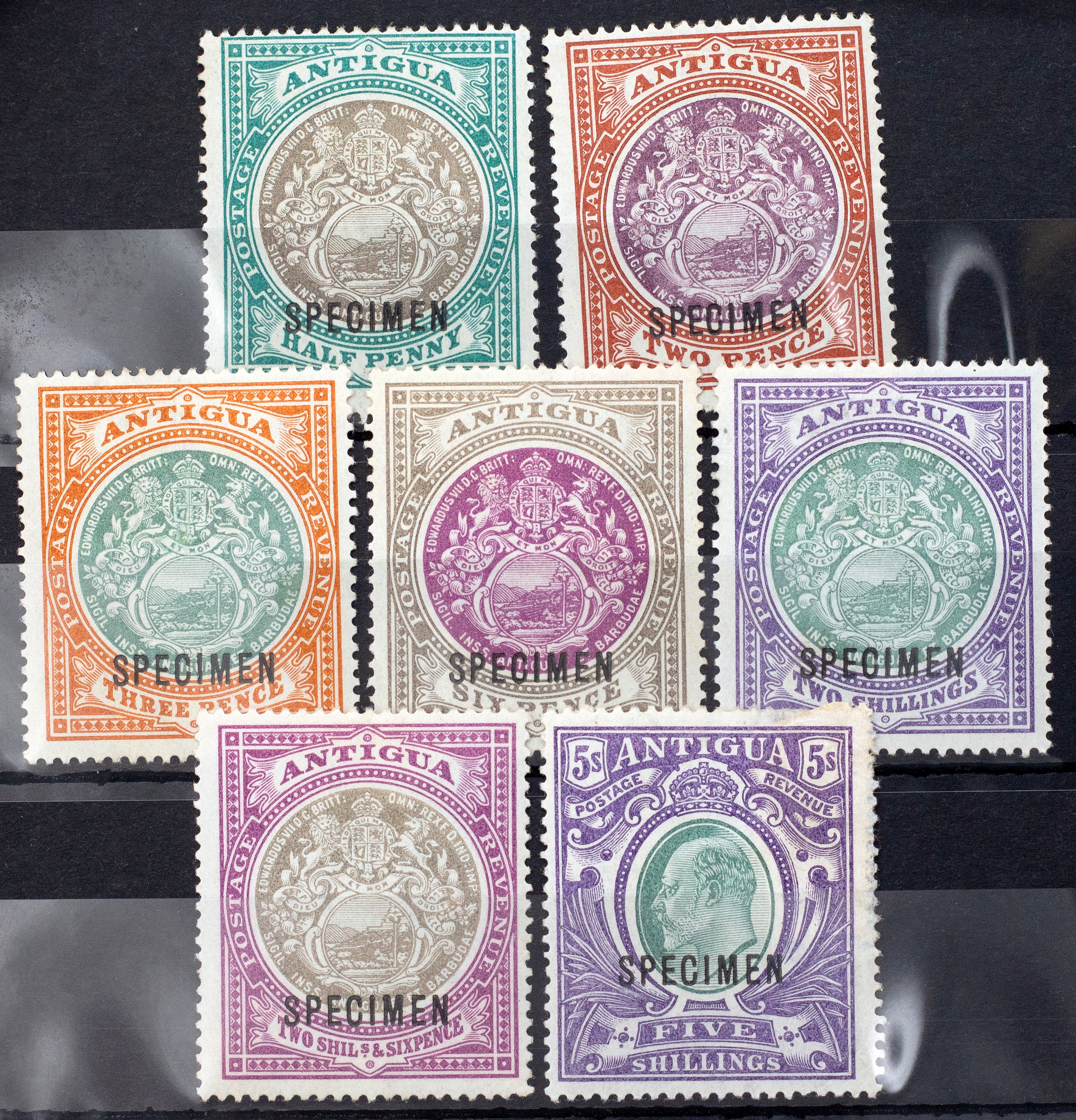 Antigua, KEVII Definitives, 1903, Good