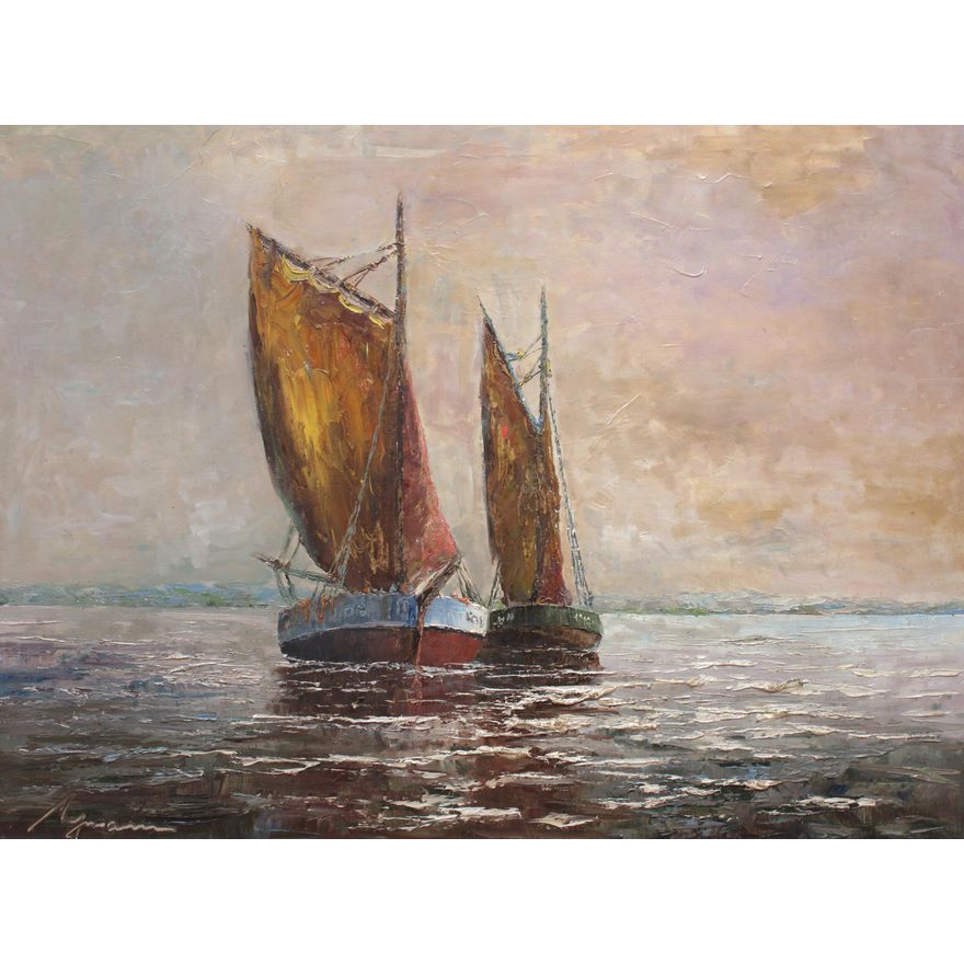 Herbert Uerpmann | Łodzie na morzu