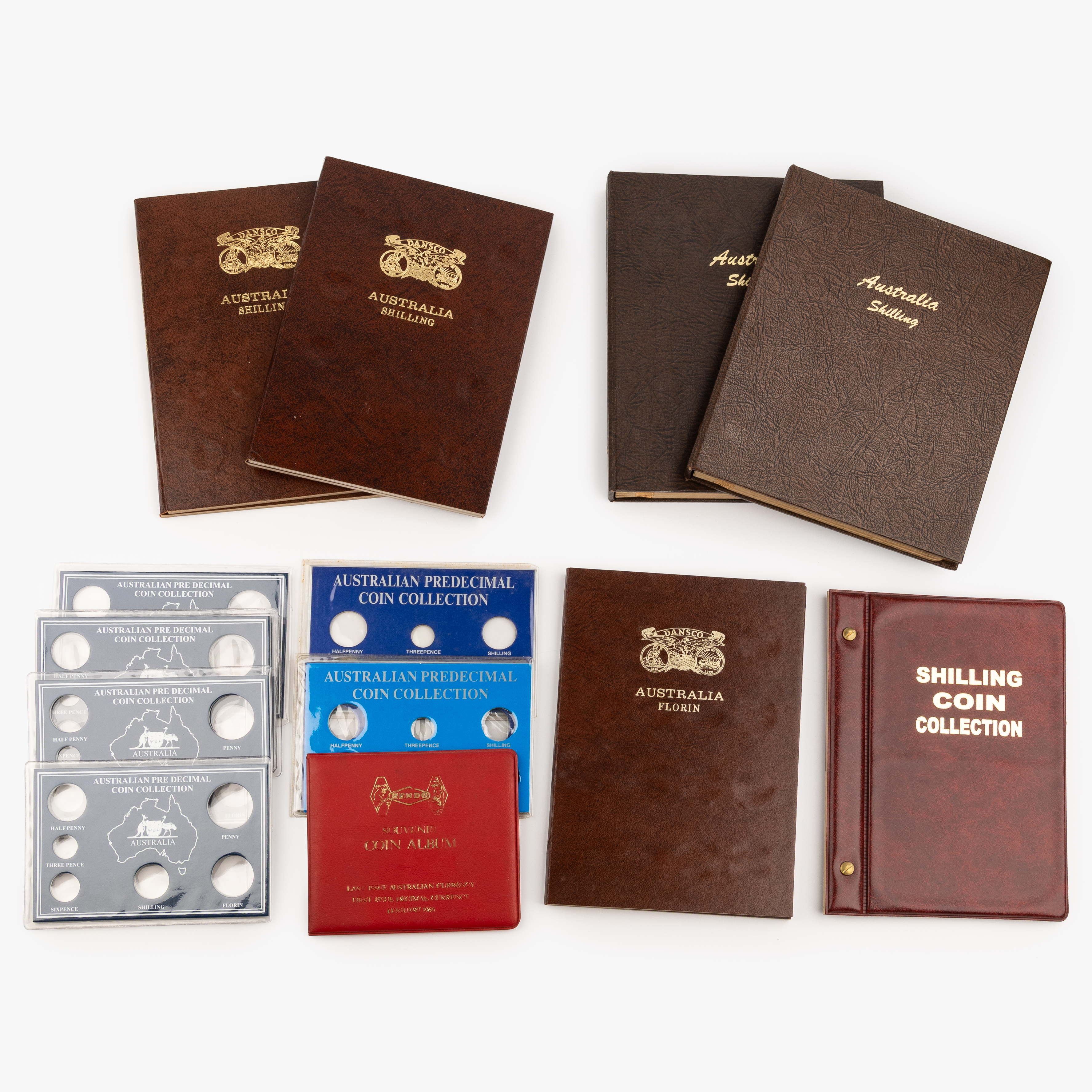 113 · Dansco Albums, Shilling - Florin, 1910 - 1963