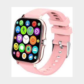 Smartwatch Watch 6 - Bluetooth calls Fitness Tracker Wireless Charging - Pink - 51745/12887 SN B3 (S5)