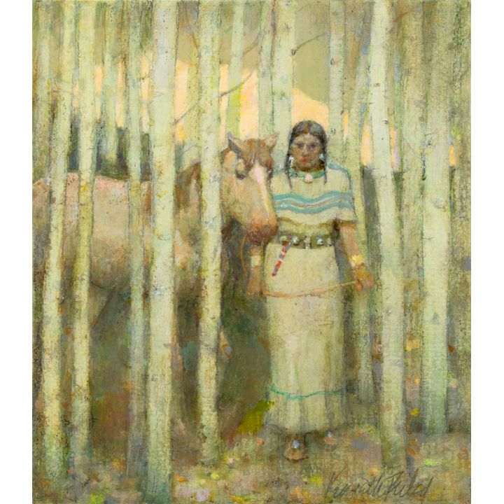 Kenneth Riley (1919-2015), Maiden of the Aspens