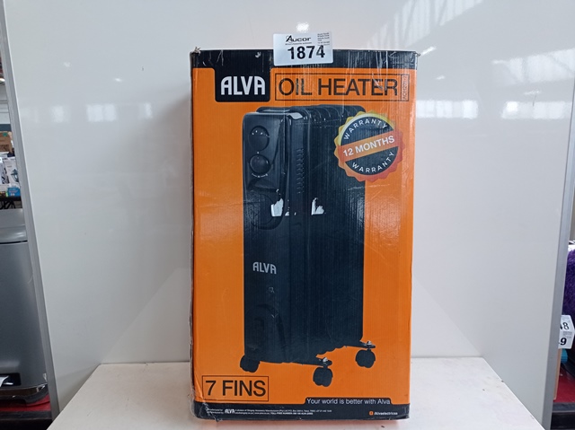 ALVA 7 FIN OIL HEATER AOH201-7 | Aucor