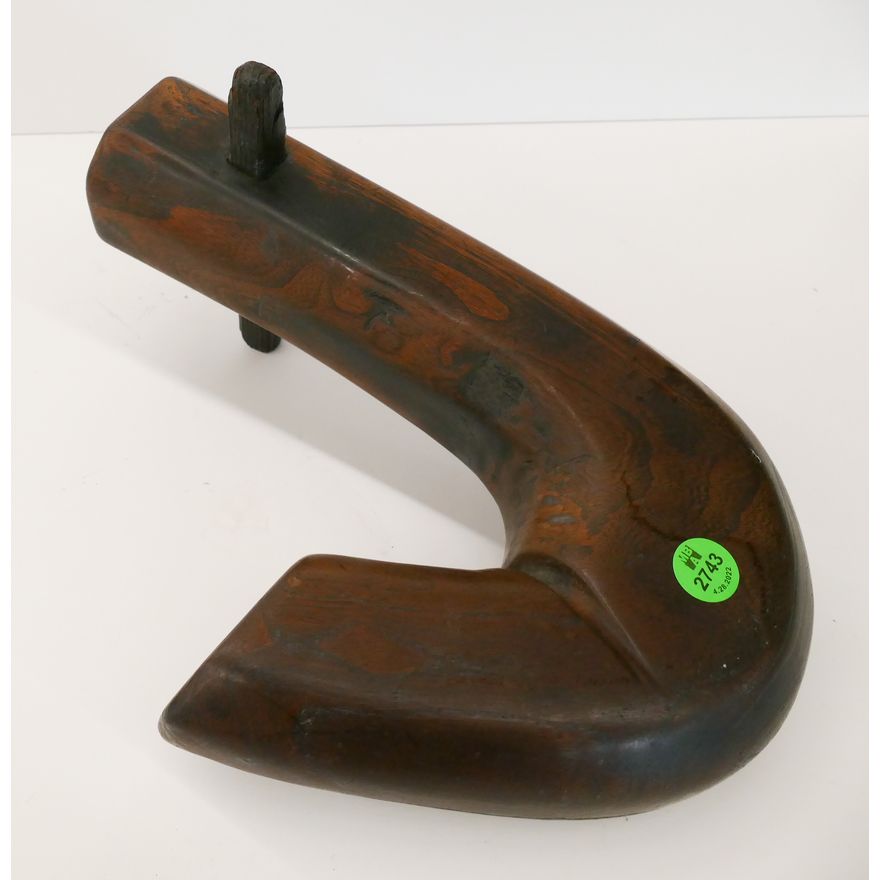 Antique Japanese Jizai Kettle Hook- 11''