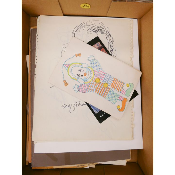 Box Helmi Juvonen Painted Card & Ephemera