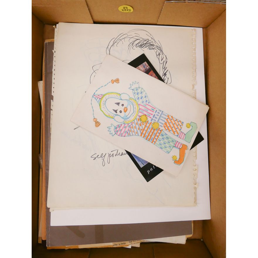 Box Helmi Juvonen Painted Card & Ephemera