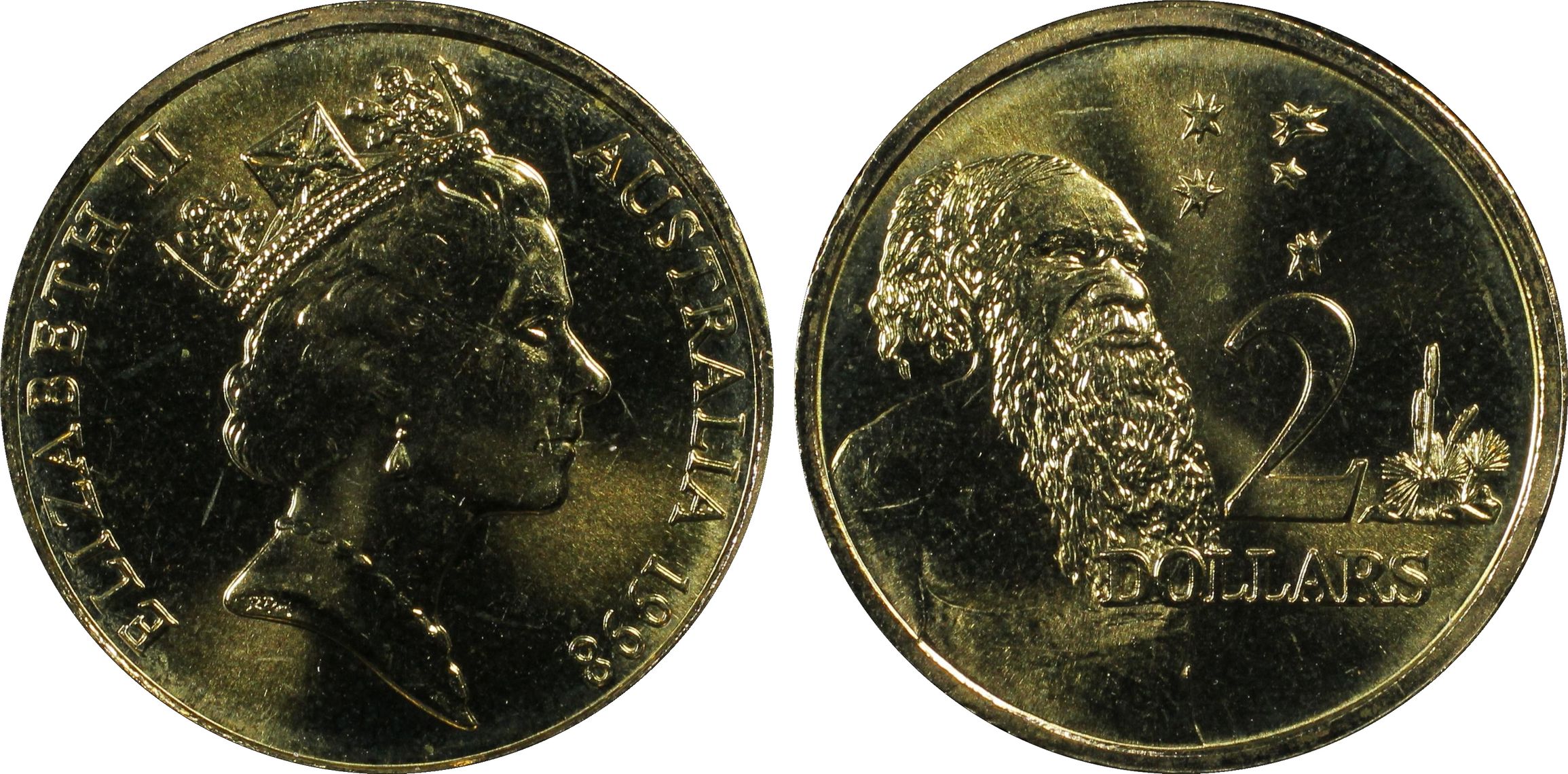 1998 Australia Two Dollar, $2 PCGS - MS67 -500