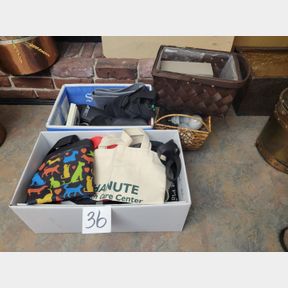 Tote bags, blood pressure, and decorative boxes
