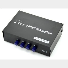 GS 4 Port VGA Switch 4 Port VGA Switch | NOT TESTED
