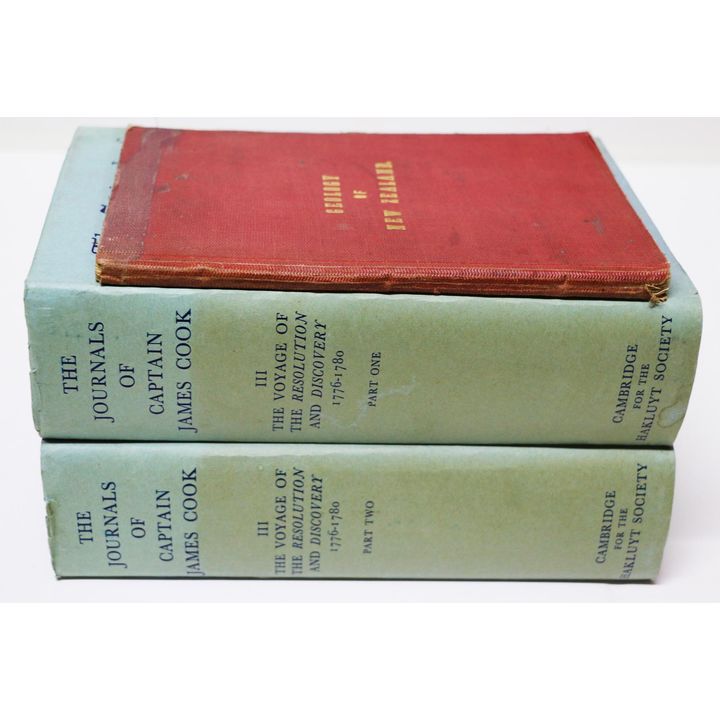 BEAGLEHOLE, J.C., The Journals of Captain James Cook  [3 volumes]