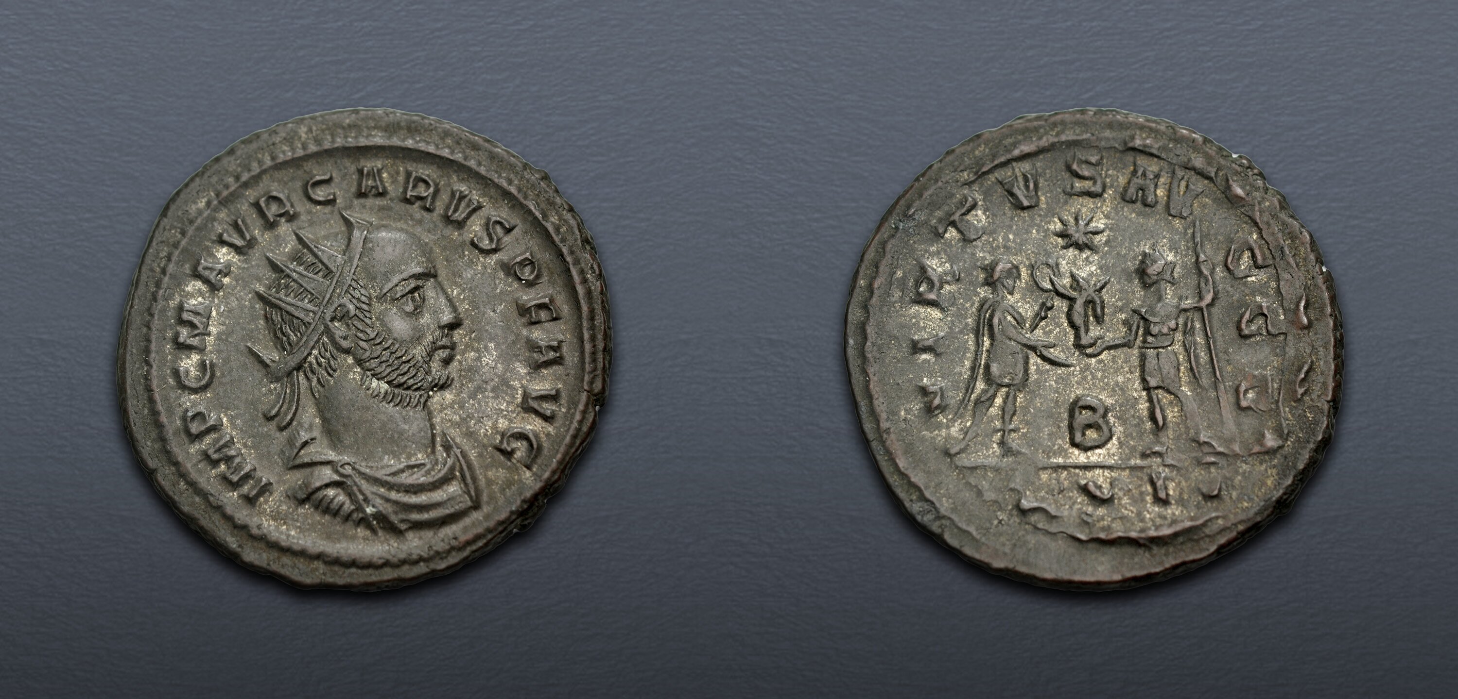 Carus. AD 282-283. Antoninianus (21.5mm, 4.73 g, 6h). Antioch mint, 2nd ...