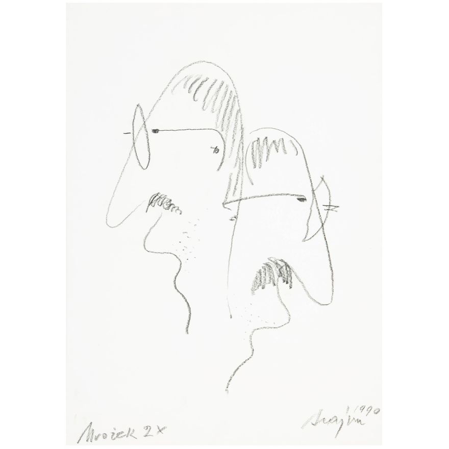 Józef Szajna | Karytaktura Mrożek, 1990