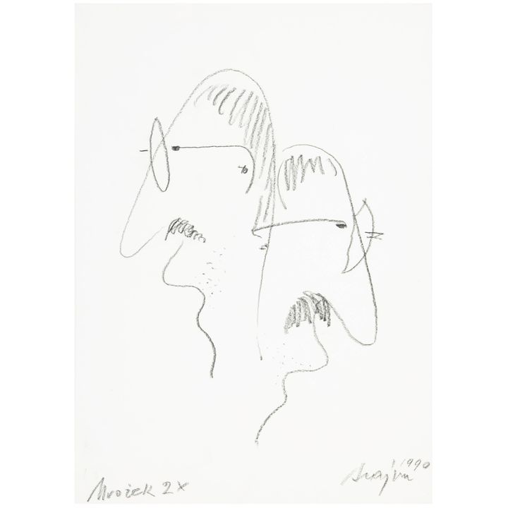 Józef Szajna | Karytaktura Mrożek, 1990
