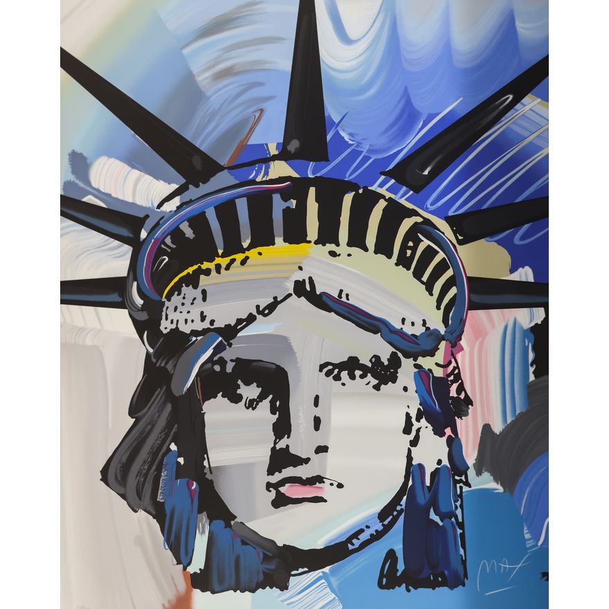 Peter Max ''Liberty'' 1990 Serigraph