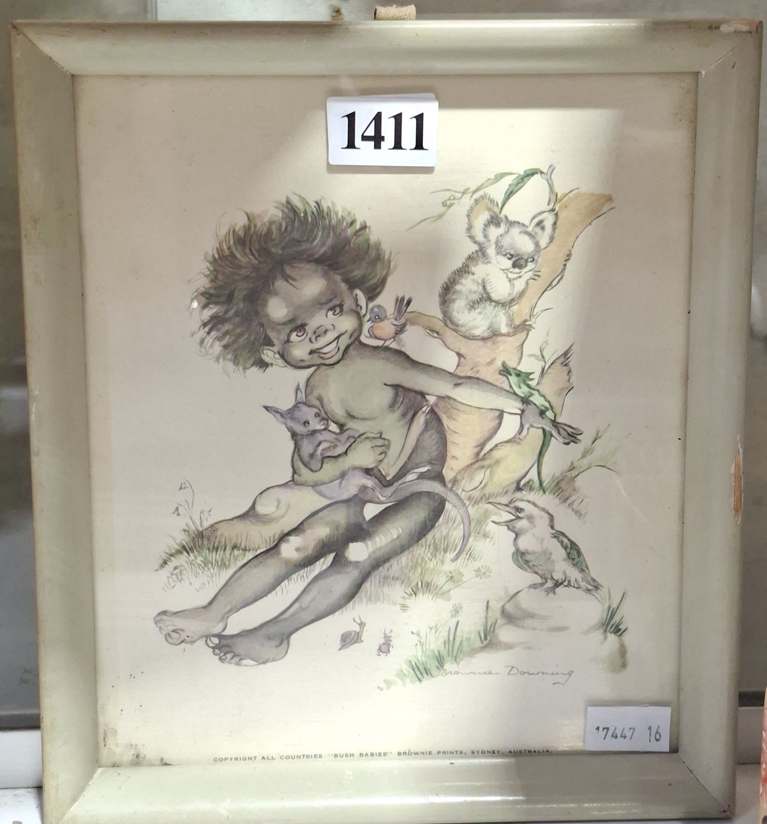 1411 · BROWNIE DOWNING PRINT