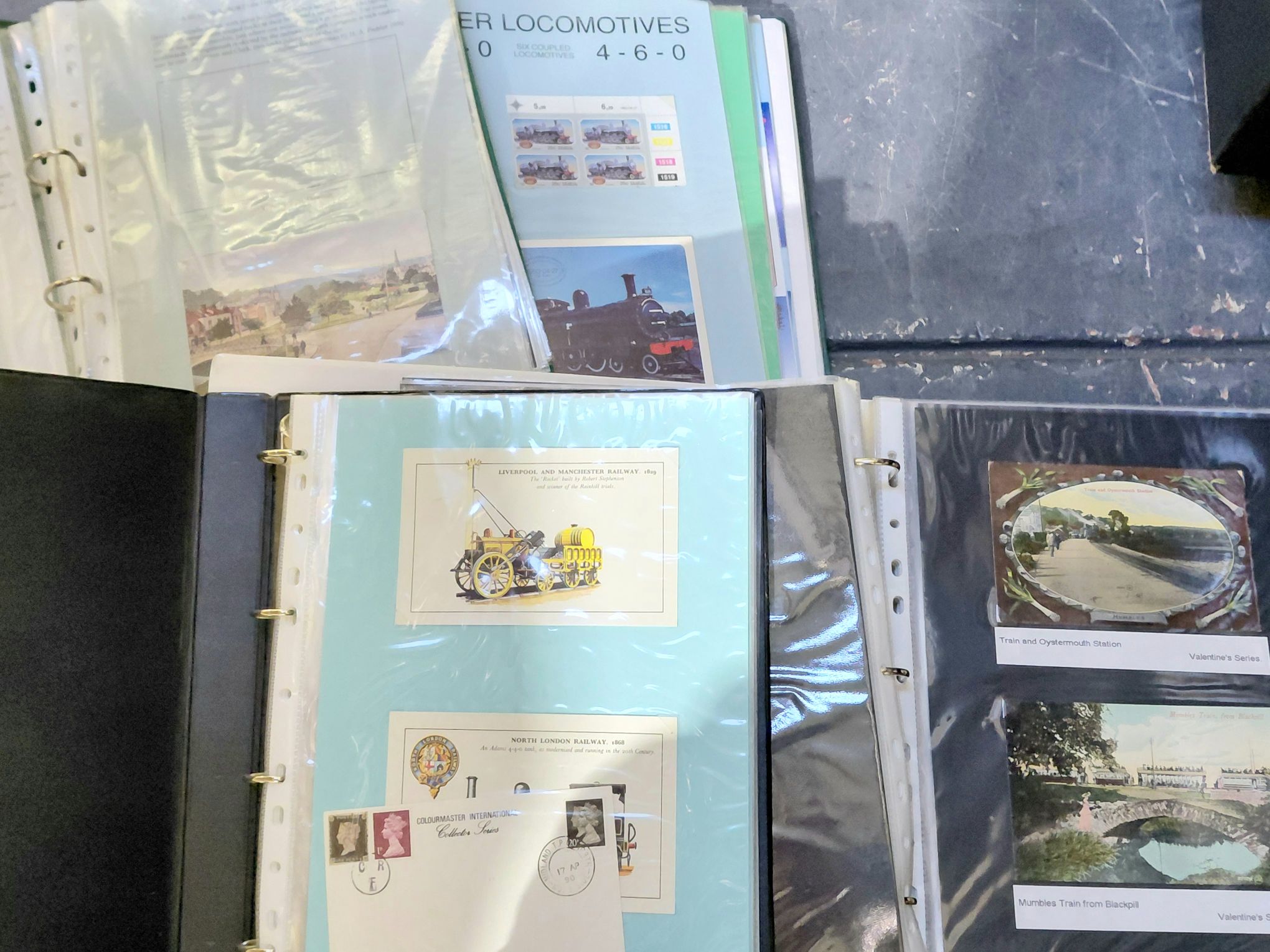 325 · POSTCARDS - TRAINS