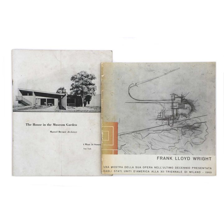 BREUER, MARCEL [2 booklets]; PHOTOGRAPHY [3 volumes]