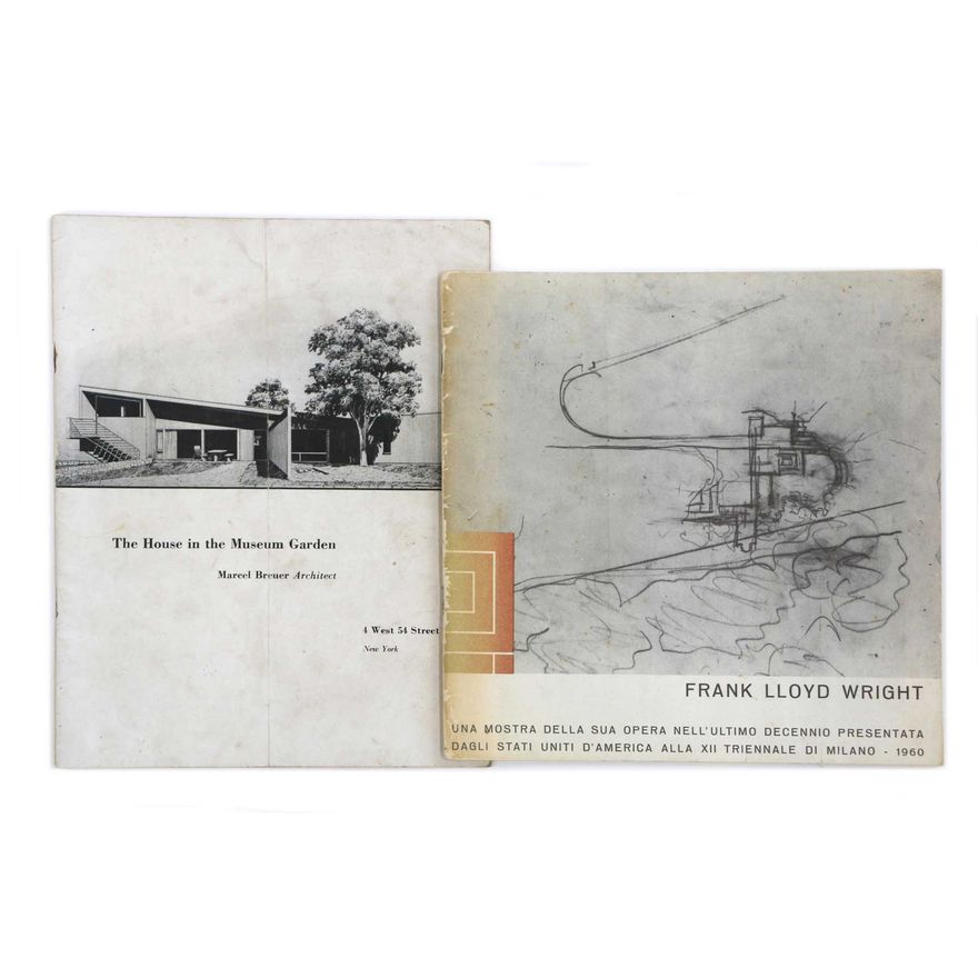 BREUER, MARCEL [2 booklets]; PHOTOGRAPHY [3 volumes]