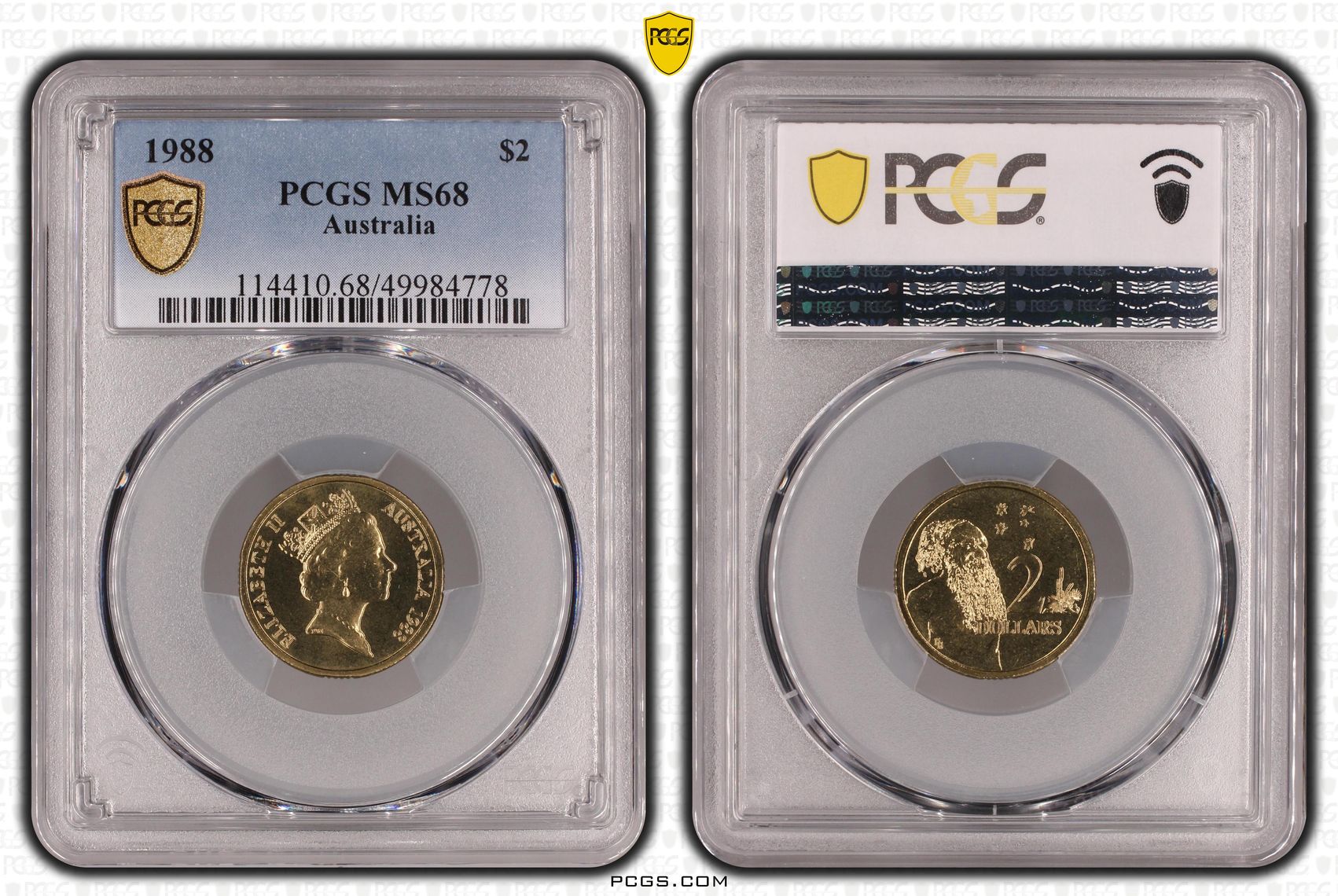 , Two Dollar, 1988, PCGS MS68