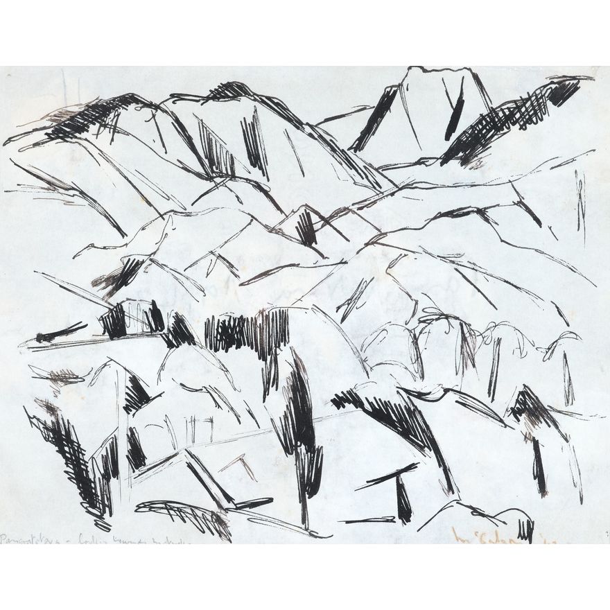 Colin McCahon 'Pangatotara – looking towards Motueka'