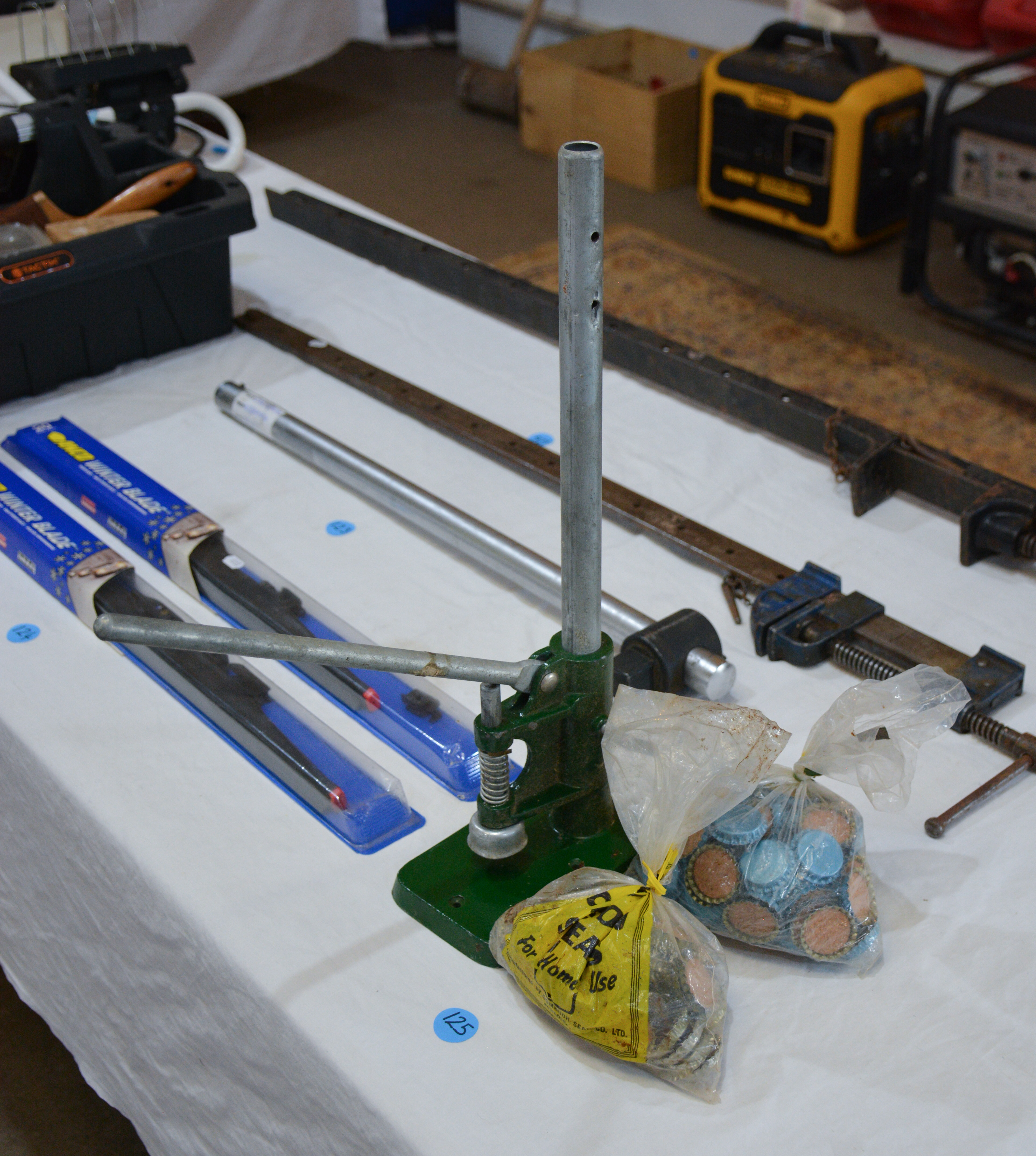 Crown Seal Bottle Cap Lever and Caps — NZ auction result