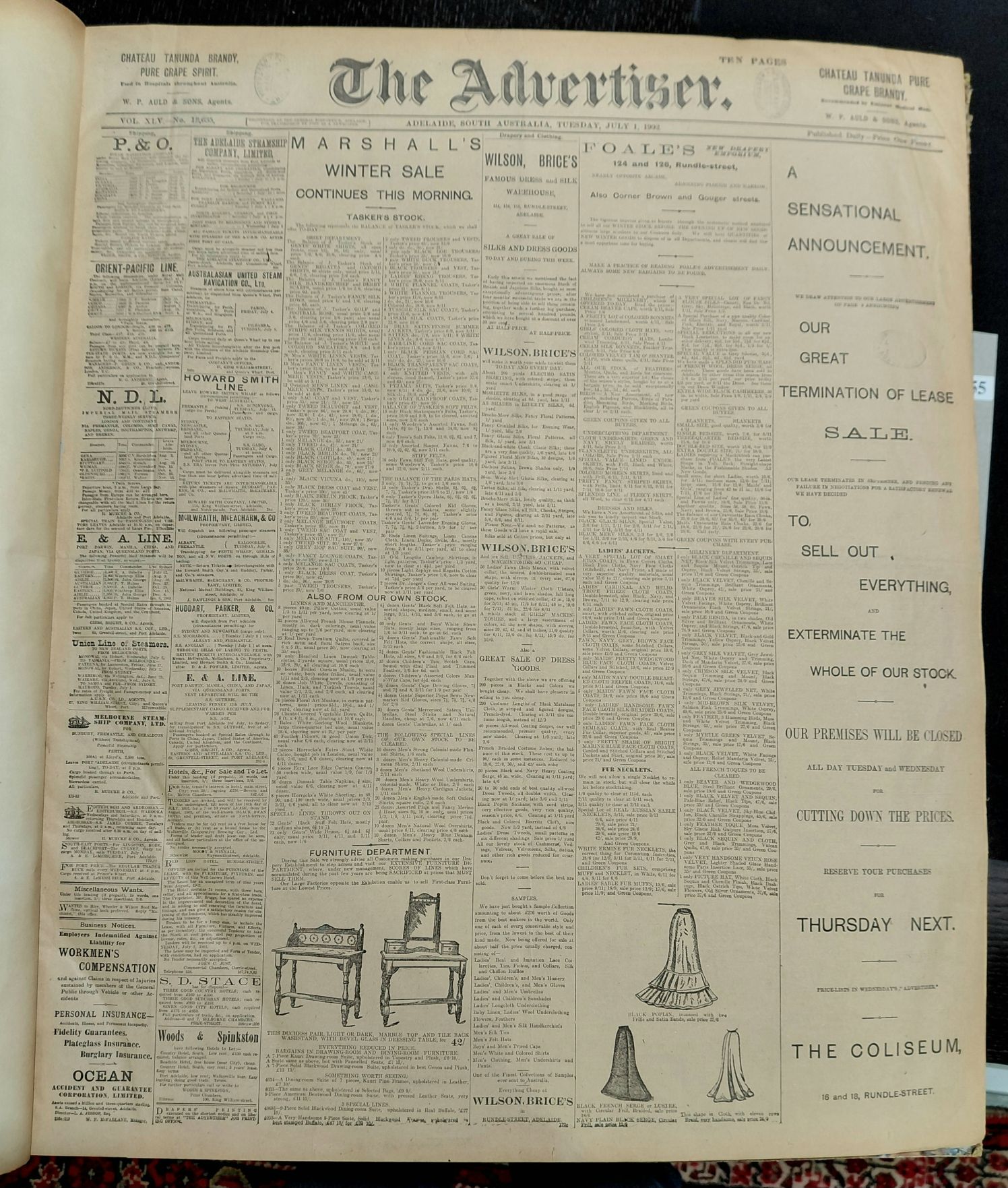 255 · ANTIQUE ADVERTISER OF SA