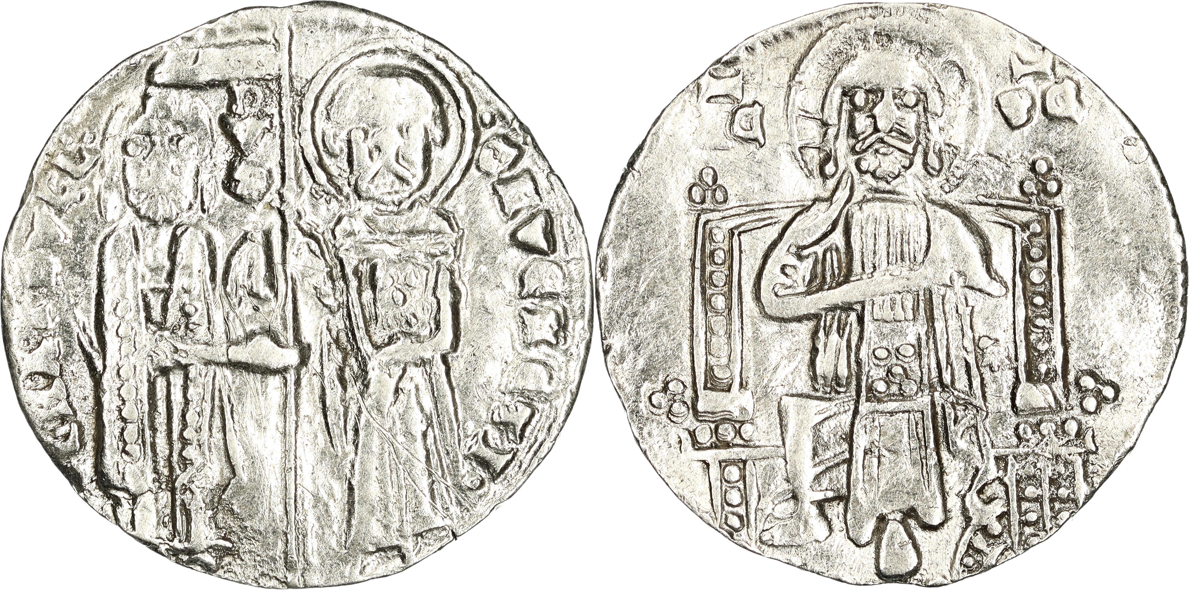 Republic of Venice, Lorenzo Tiepolo, Silver Grosso, 1268-1275 AD, nVF-VF