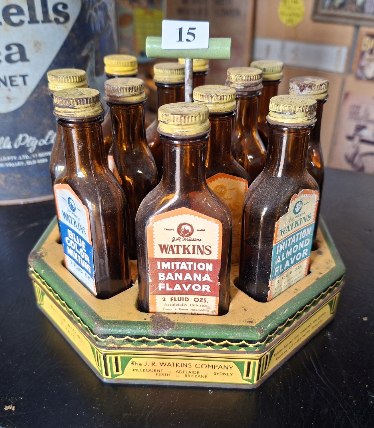 15 · WATKINS COMPANY FLAVORINGS DISPLAY