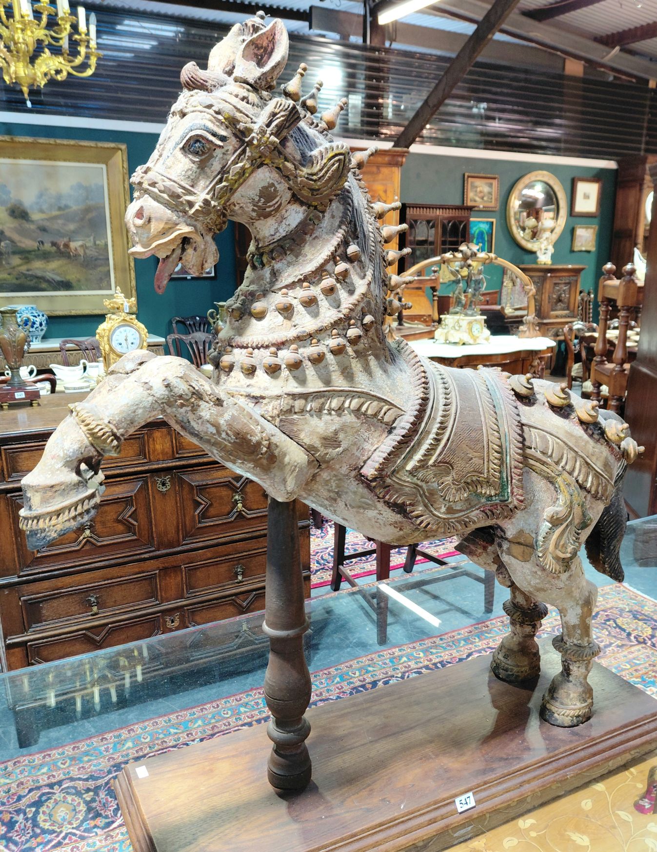 Indian Horse Carving
