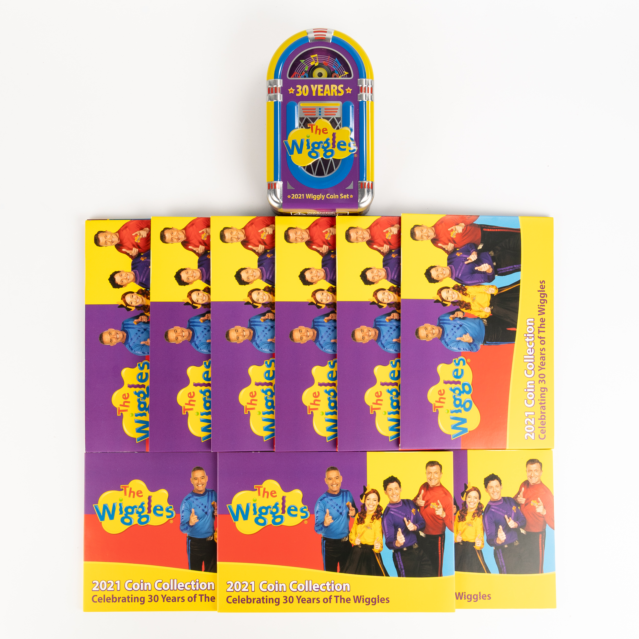 Elizabeth II, RAM - 30 Years of the Wiggles, Thirty Cents - Two Dollars, 2021, UNC