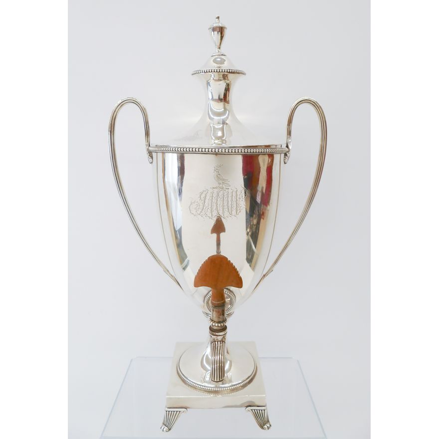 George III English Sterling Silver Tea Urn