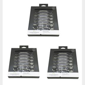 (3) THRESHOLD PULL SET SATIN NICKEL FINISH 6 PACK