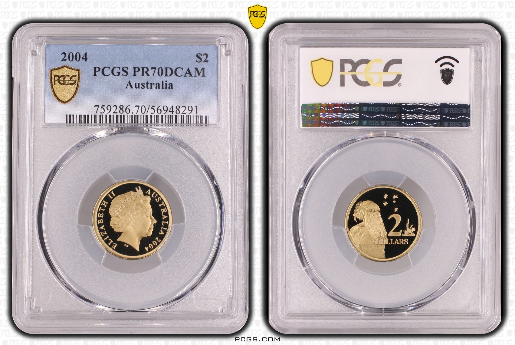 Two Dollar, 2004, PCGS PR70DCAM