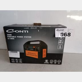 CONTI 300W POWER STATION | LITHIUM | DC- AC- USB | 298 WH | CI-300