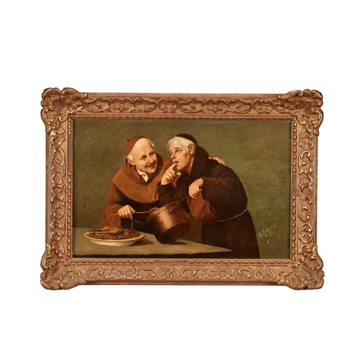 Giovanni Maresca (Italian, 19th century), 'A Matter of Taste'