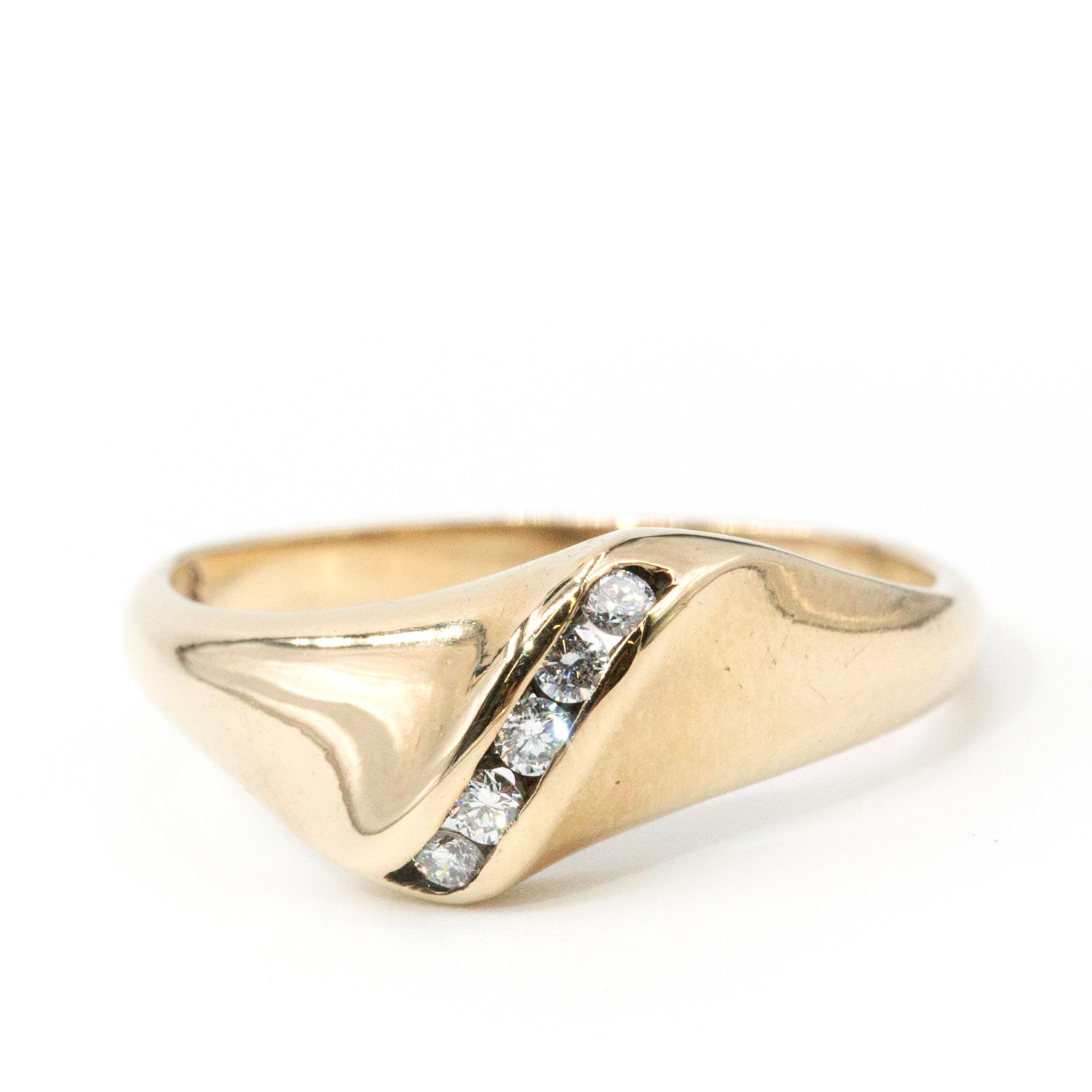 Diamond 9ct Gold Ring