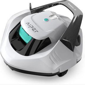 AIPER CORDLESS ROBOTIC POOL CLEANER, POOL VACUUM WITH DUAL-DRIVE MOTORS, SELF-PARKING TECHNOLOGY, LIGHTWEIGHT, PERFECT FOR ABOVE-G