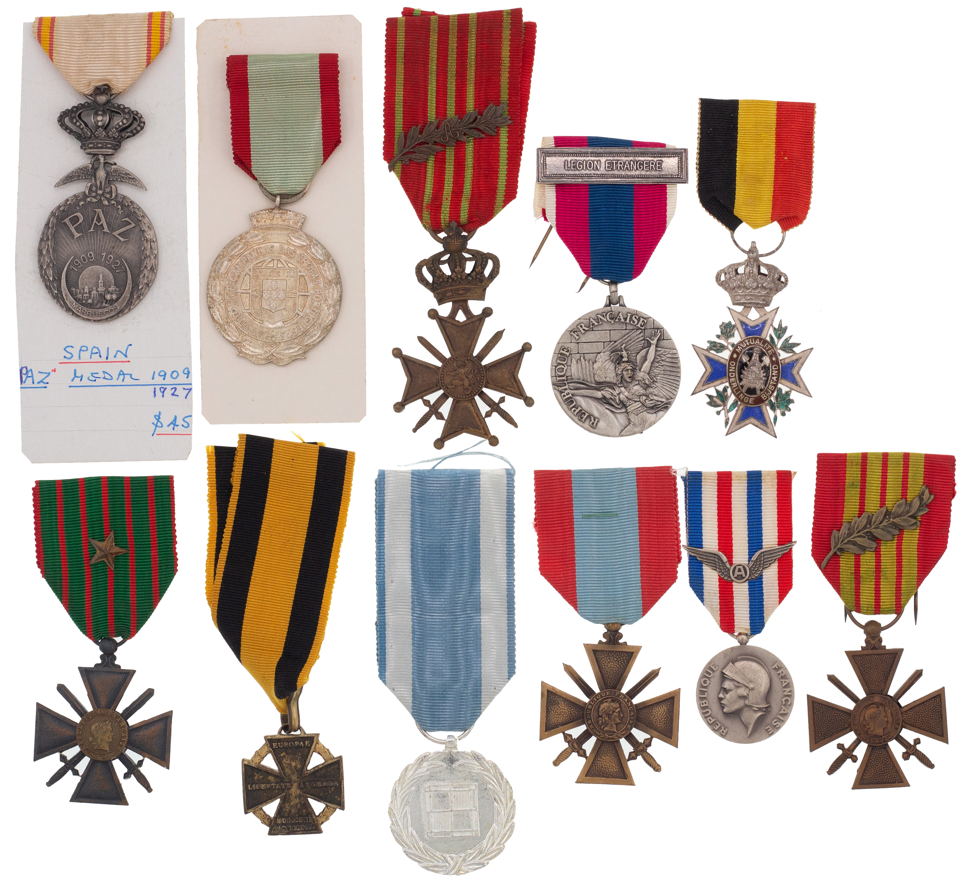 France, Croix de Guerre Militaire, 1914 - 1918, EF