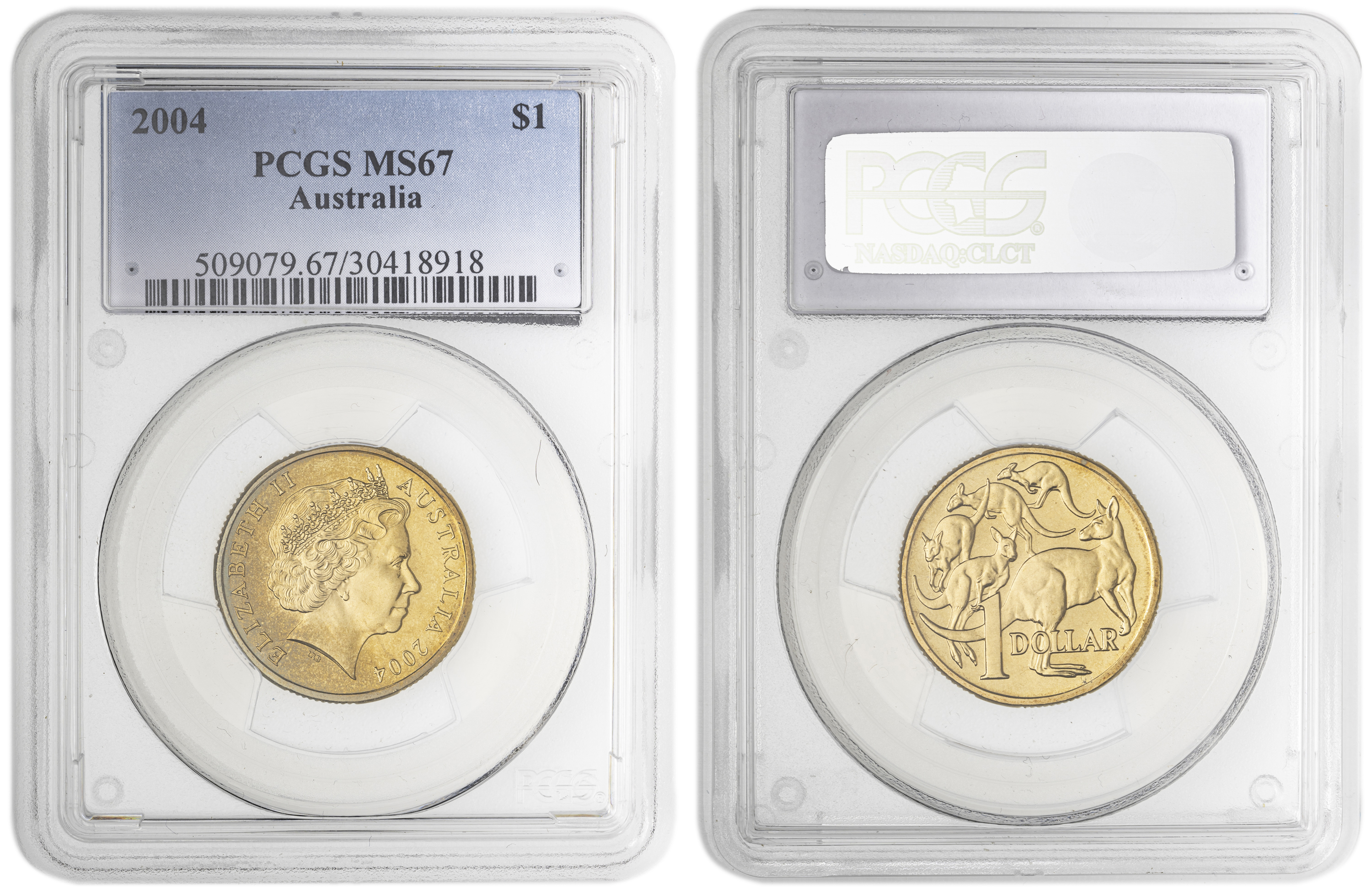 , One Dollar, 2004, PCGS MS67