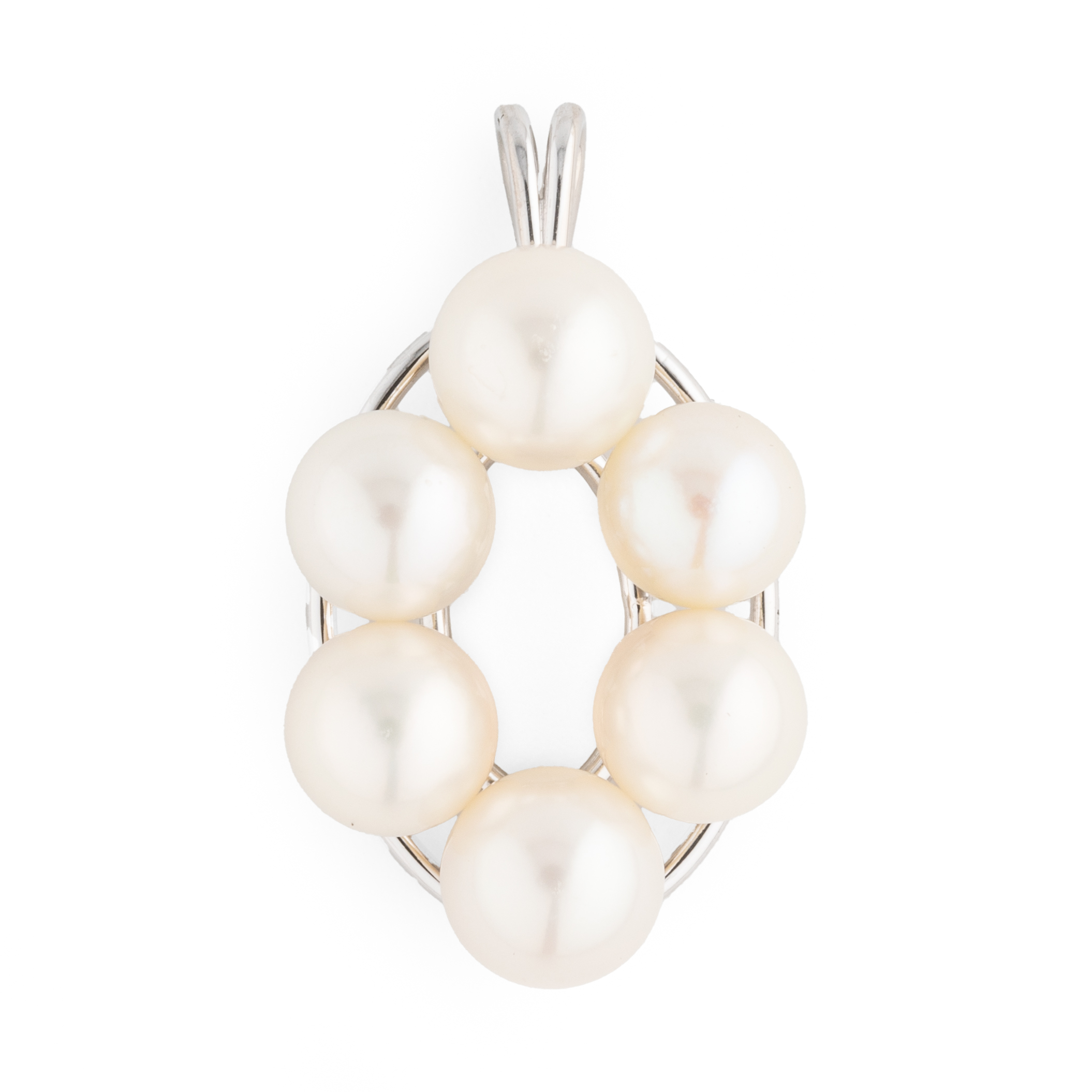 166 · Pearl 9ct Gold Pendant