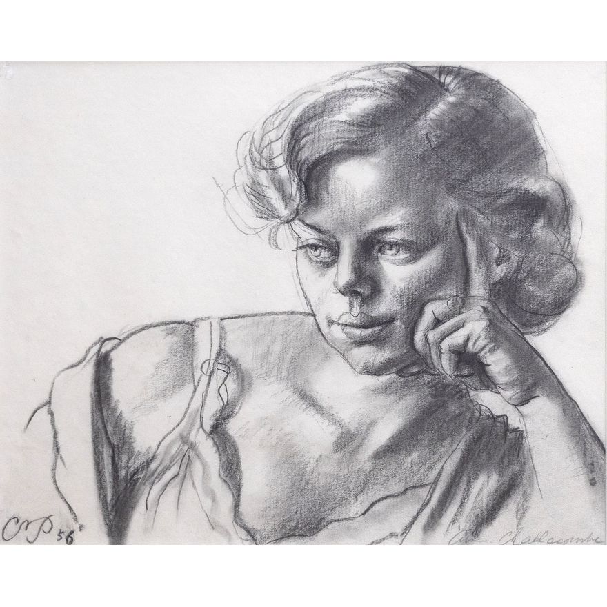 Christopher Perkins  'Portrait of Ann Challacombe'