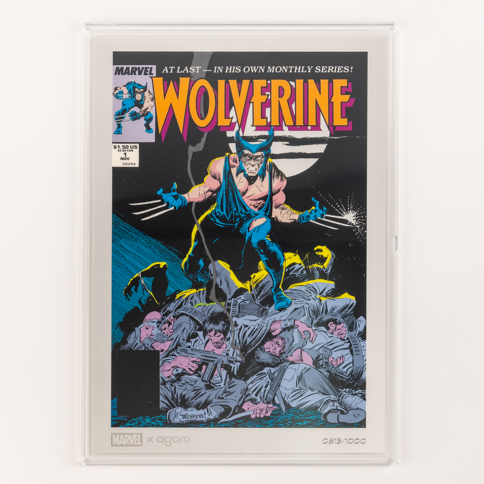 Niue, NZ Mint - Wolverine #1 Marvel Comics 1988 Series, One Troy Oz Silver Issue, 2026, UNC