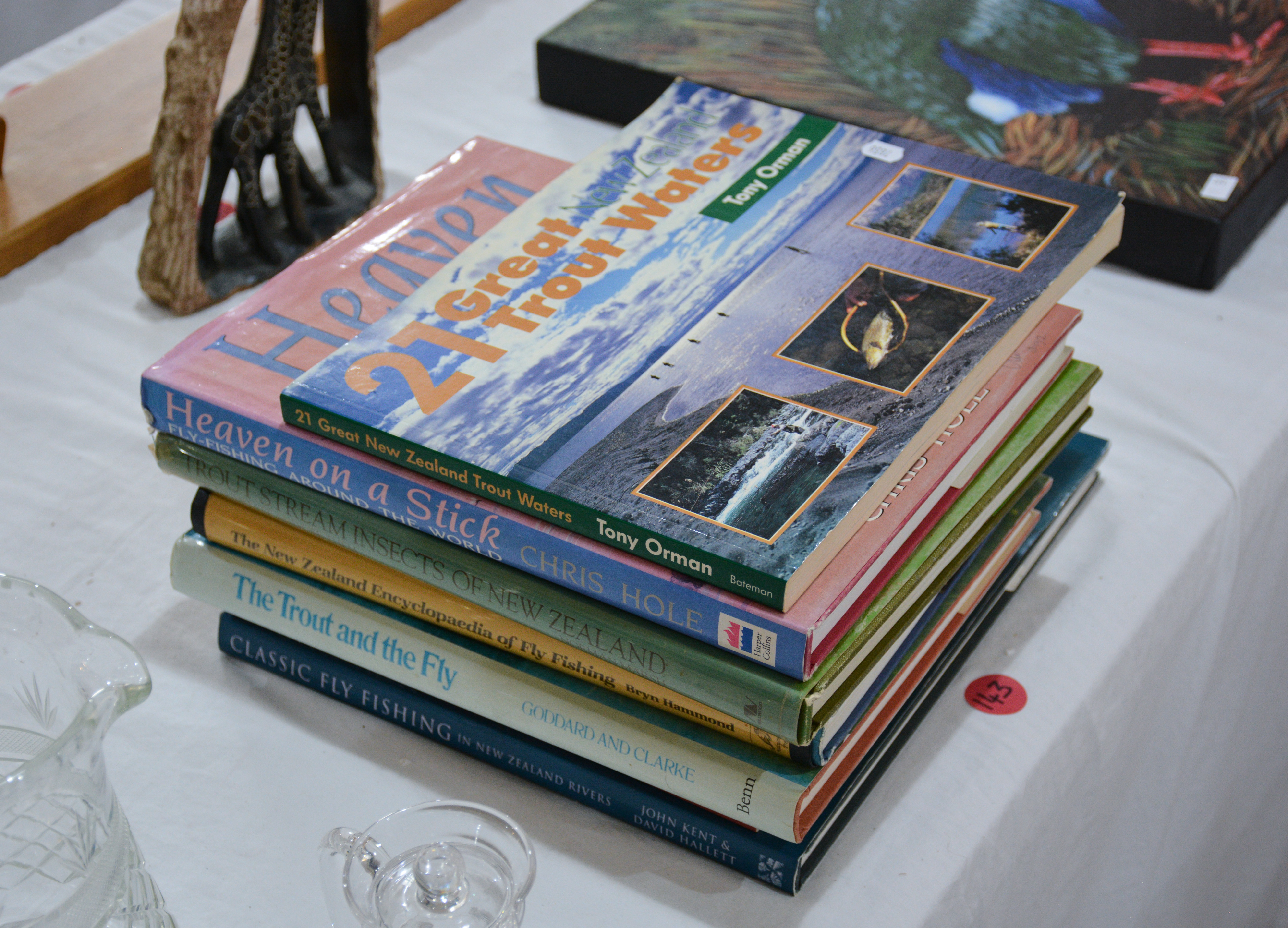 NZ Trout/Fly Fishing Books — NZ auction result